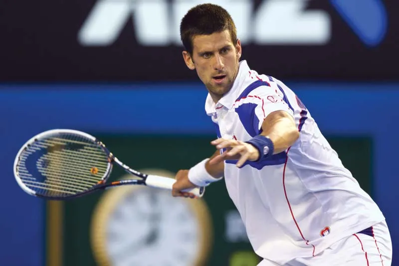 Djokovic tennis star hd wallpaper
